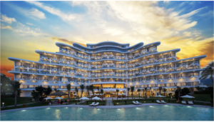 Không gian nghỉ dưỡng sang trọng tại Cam Ranh Riviera Beach Resort & Spa.