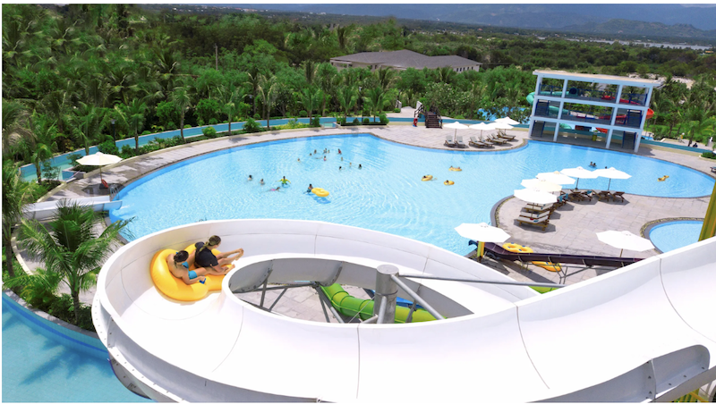 Công viên nước Aqual – điểm vui chơi hấp dẫn cho cả gia đình.